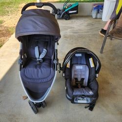 Graco Stroller And Car Seat Set