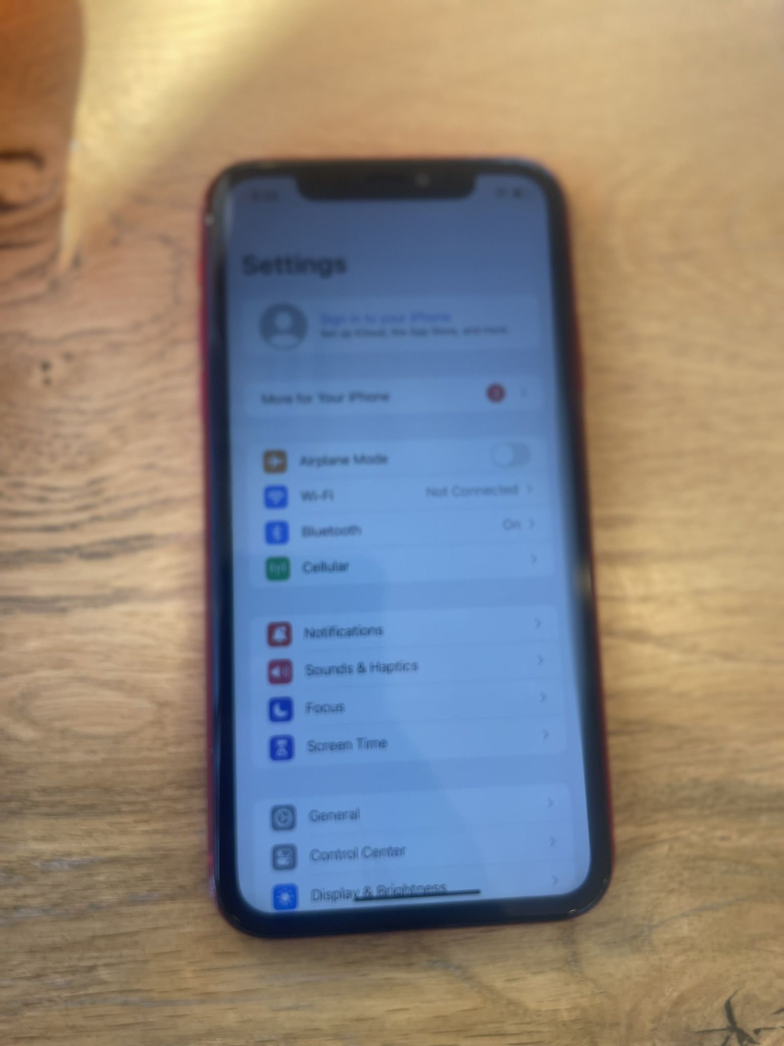 iPhone 11 Red 64GB- AT&T Or Cricket