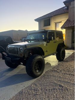 Jeep wrangler rubicon