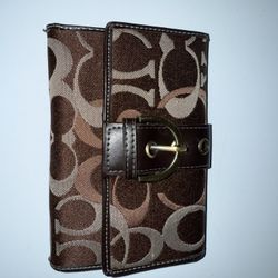 Vintage Coach Wallet 