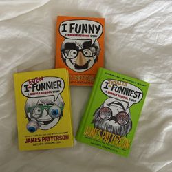 “I Funny a Middle School Story” Series By James Patterson 