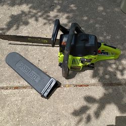 Gas Powered Poulan Chain Saw