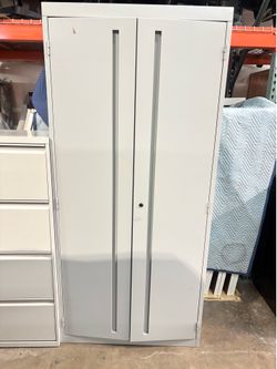 Office Storage - 2 door storage cabinet with lock