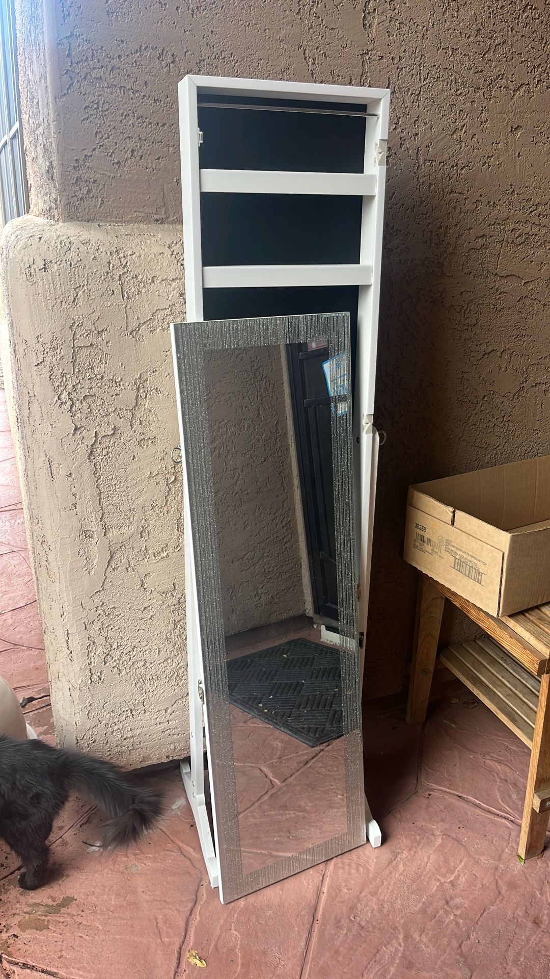 Free 2 Jewelry Stands With Mirror.