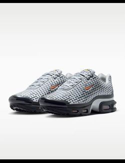 Nike Air Max Plus 7 VII Light Smoke Gray & Orange HQ2197-003, Sz 11.5, Jordan