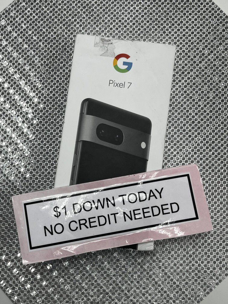 Google Pixel 7 6.3 New -PAYMENTS AVAILABLE-$1 Down Today 
