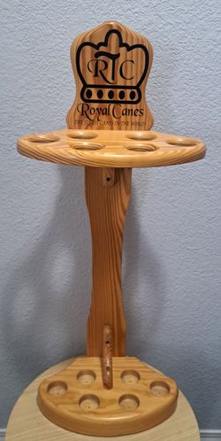 Royal Canes Wooden Walking Cane Stand
