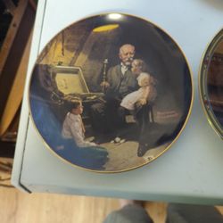 Norman Rockwell Dishes