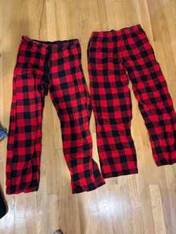 Red Buffalo Plaid Pajama Pants – Set of 2