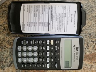 BA II Plus Business Analyst Calculator