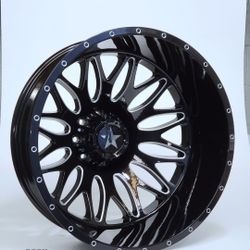 22 Inch Dually 🔥Tires= 33/12/50/22💥35/12/50/22🔥12 Ply 💥chevy Ford Dodge 💥Free Spike = 3988$