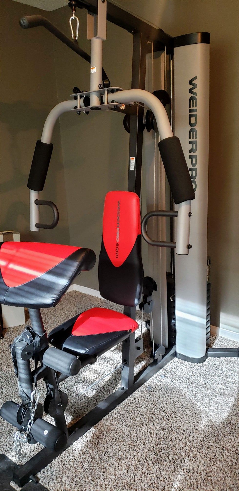 Weight Training (Weider Pro 6900)