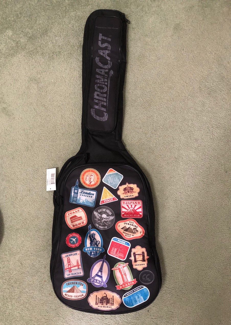 CHROMACAST WORLD TOUR BASS PRO THICK GIG BAG, BRAND NEW with tag, Fender, Ibanez, Schecter, Amp, Effects.