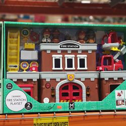 Fire Station Playset 16pcs