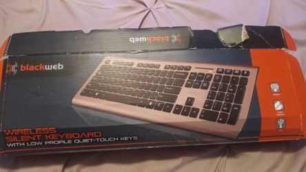 Rose gold wireless keyboard