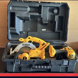 Dewalt Tools (No battery and No Charger)