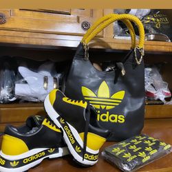 Adidas In Yellow Set Of 3 