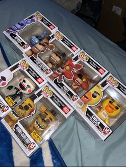 Five Nights At Freddy’s 10 Year Anniversary Funko Pop Set