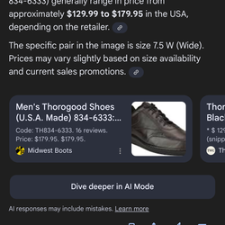 Thorogood shoes “work shoes”