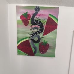 Snake & Fruit 🎨