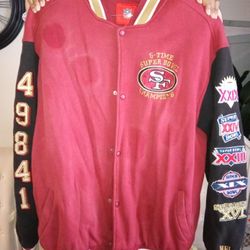San Francisco Authentic Super Bowl Wins Coat