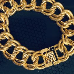 24k Gold Plated .. Bracelet