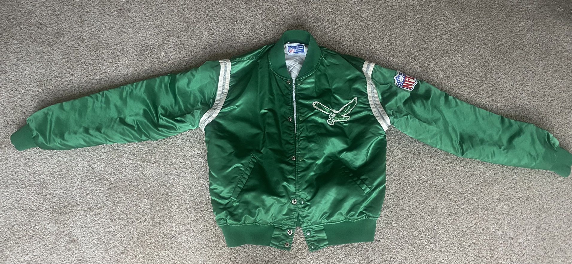 Urban Outfitters Vintage Starter Philadelphia Eagles Anorak Jacket in Green  for Men