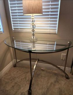 Glass table