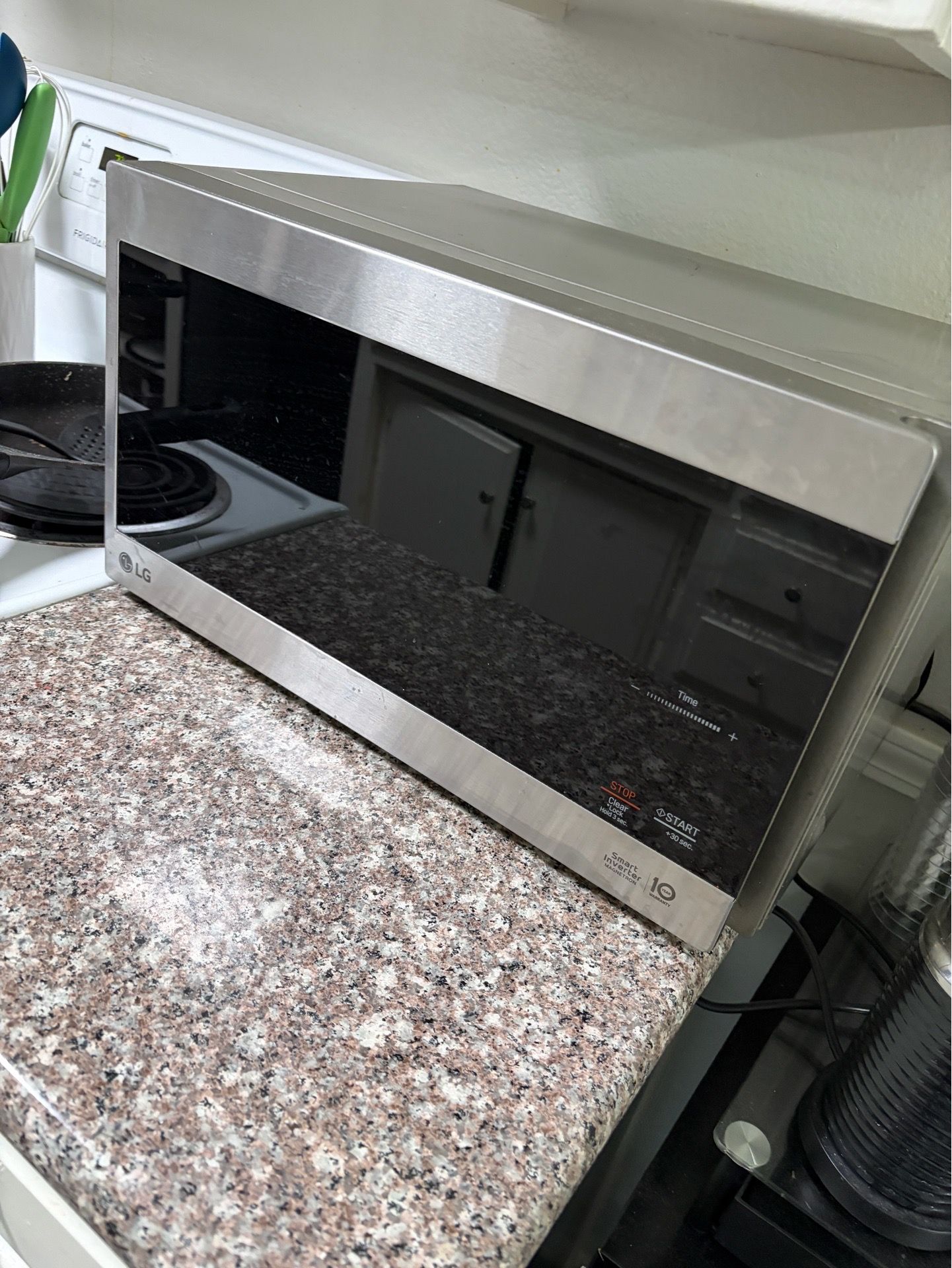 LG Stainless Steel Smart Inverter Microwave