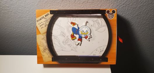 Disney D23 Expo 2022 Duck Tales 35th Scrooge McDuck in Outer Space Pin LE 300