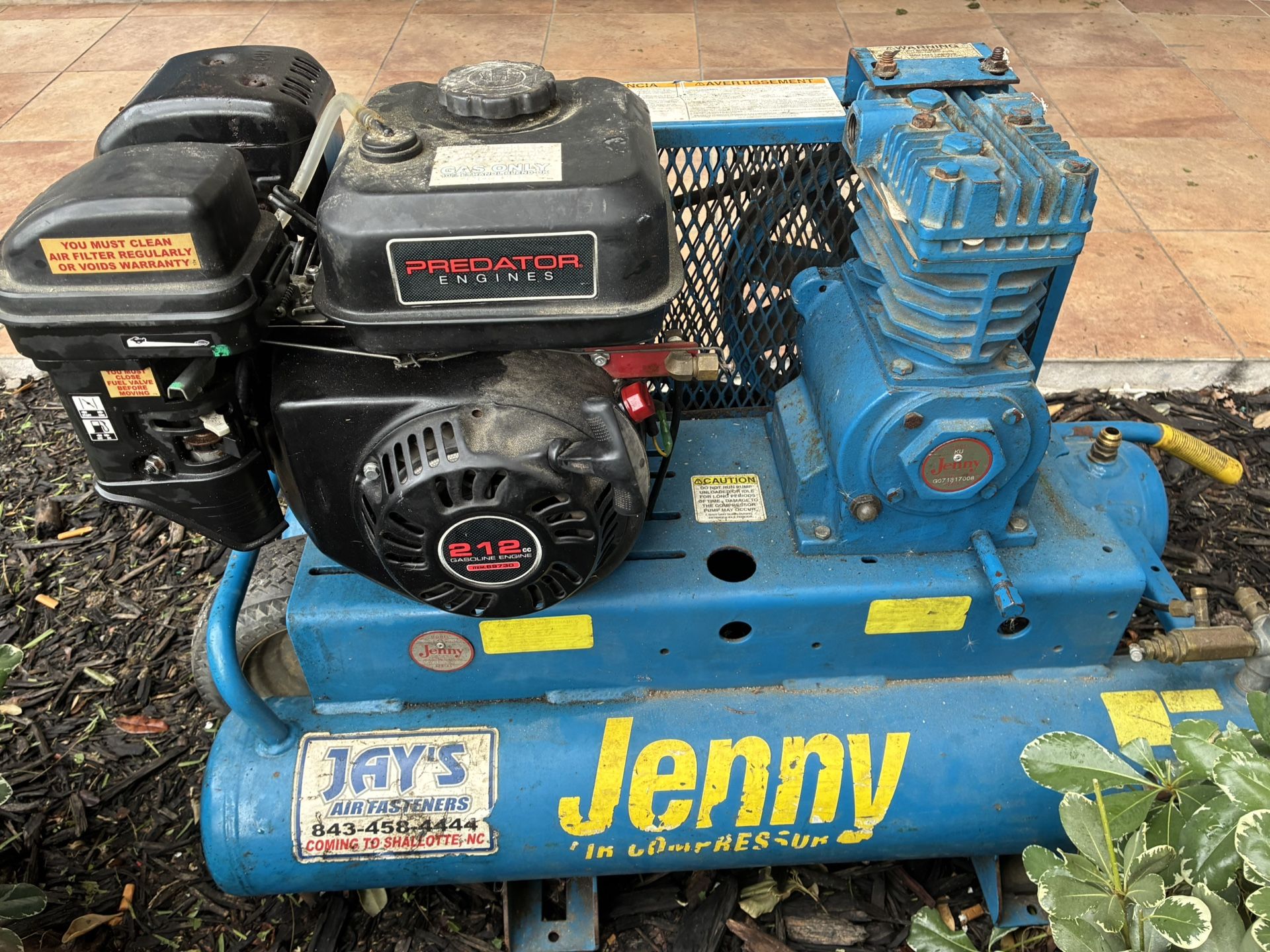 Jenny Air compressor