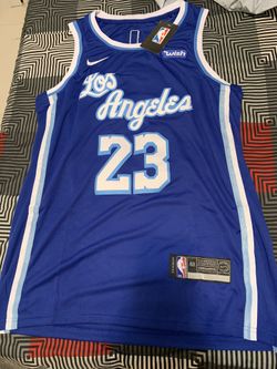 LEBRON Blue lakers Jersey