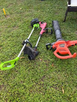 Lawn Tool Bundle — Trimmer + Edger + Leaf Blower