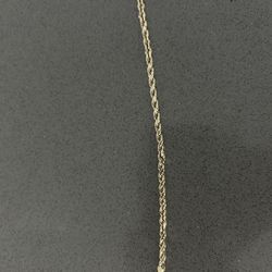 10k Solid Gold Rope Bracelet 