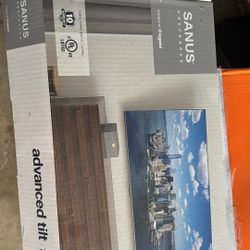 Tv Wall Mount - Sanus Tv Wall Mount 42”- 90” ( New- Never Used)