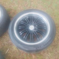 A 22-in Rim And Tire