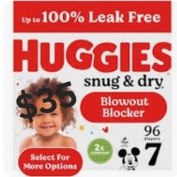 Huggies Snug & Dry Size 7