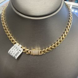 14k Cuban Chain