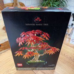 LEGO Japanese Red Maple Bonsai Tree Set #10348-1 NEW SEALED