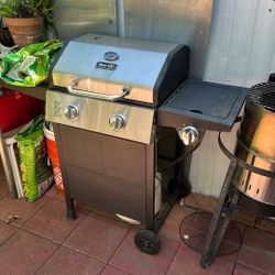 Outdoor Grille And Portable Bonfire Pit