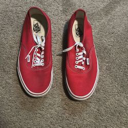 Red Vans