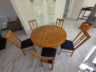 Table and chairs