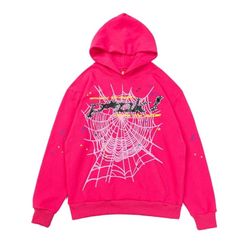 P*nk Sp5der Hoodie - Adult Men's Large