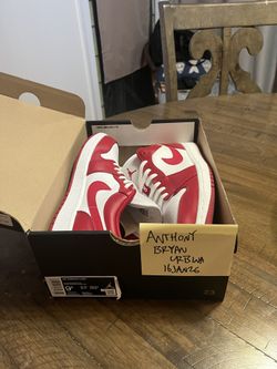 9.5 Gym Red Jordan 1 Lows
