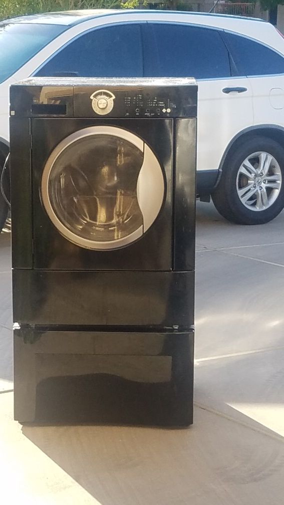 Kenmore washer with stand