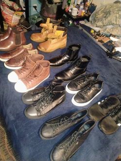 Mixed Lot of Men's Shoes and Boots