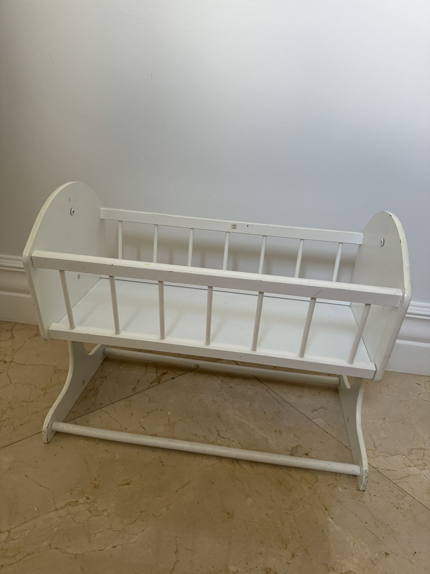 Wooden Play Cradle For Dolls