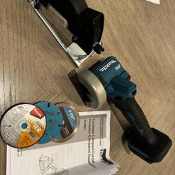Makita XCM01Z 18V LXT® Lithium-Ion Brushless Cordless 3" Cut-Off Tool, Tool Only