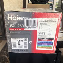 Haier 6000 BTU 115V Electronic Window Air Conditioner w/ Remote & Eco Mode