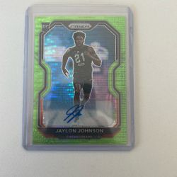 Jaylon Johnson Auto Rookie Card